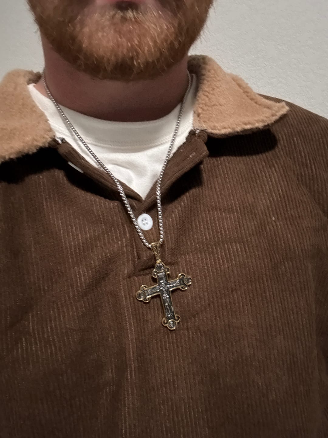 Customer photo review of HOLY CROSS. - GOLD