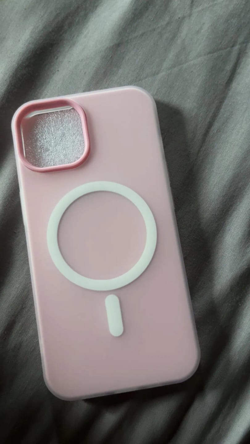 Customer photo review of LuxuryKase Magnetic Silicone Candy Case | Mag-Safe Compatible | Slim Protective Case | Lightweight & Flexible | Wireless Charging | Soft Matte Finish For iPhone