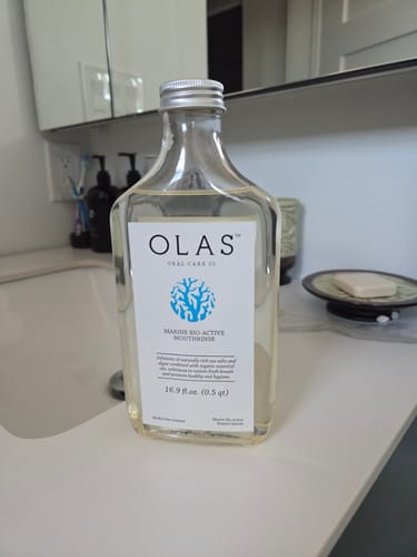 Customer photo review of OLAS Mouthrinse - 500 mL