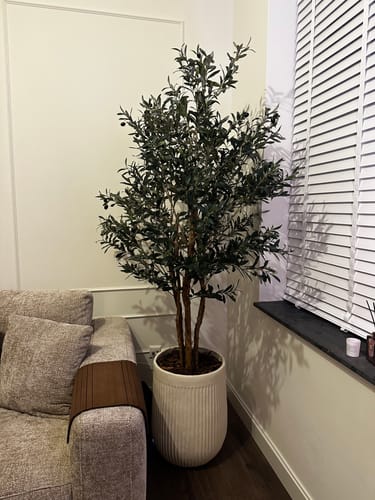 Customer photo review of Kunst Olijfboom 180cm