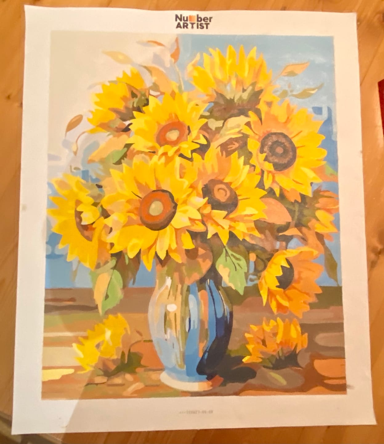 Customer photo review of Vase of Golden Blooms