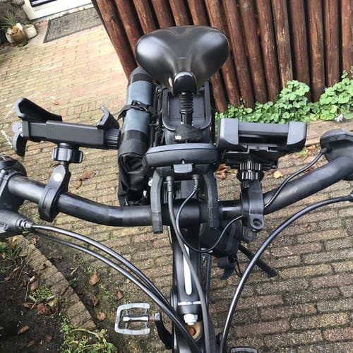 Customer photo review of WEGMAN™ Telefoonhouder Fiets