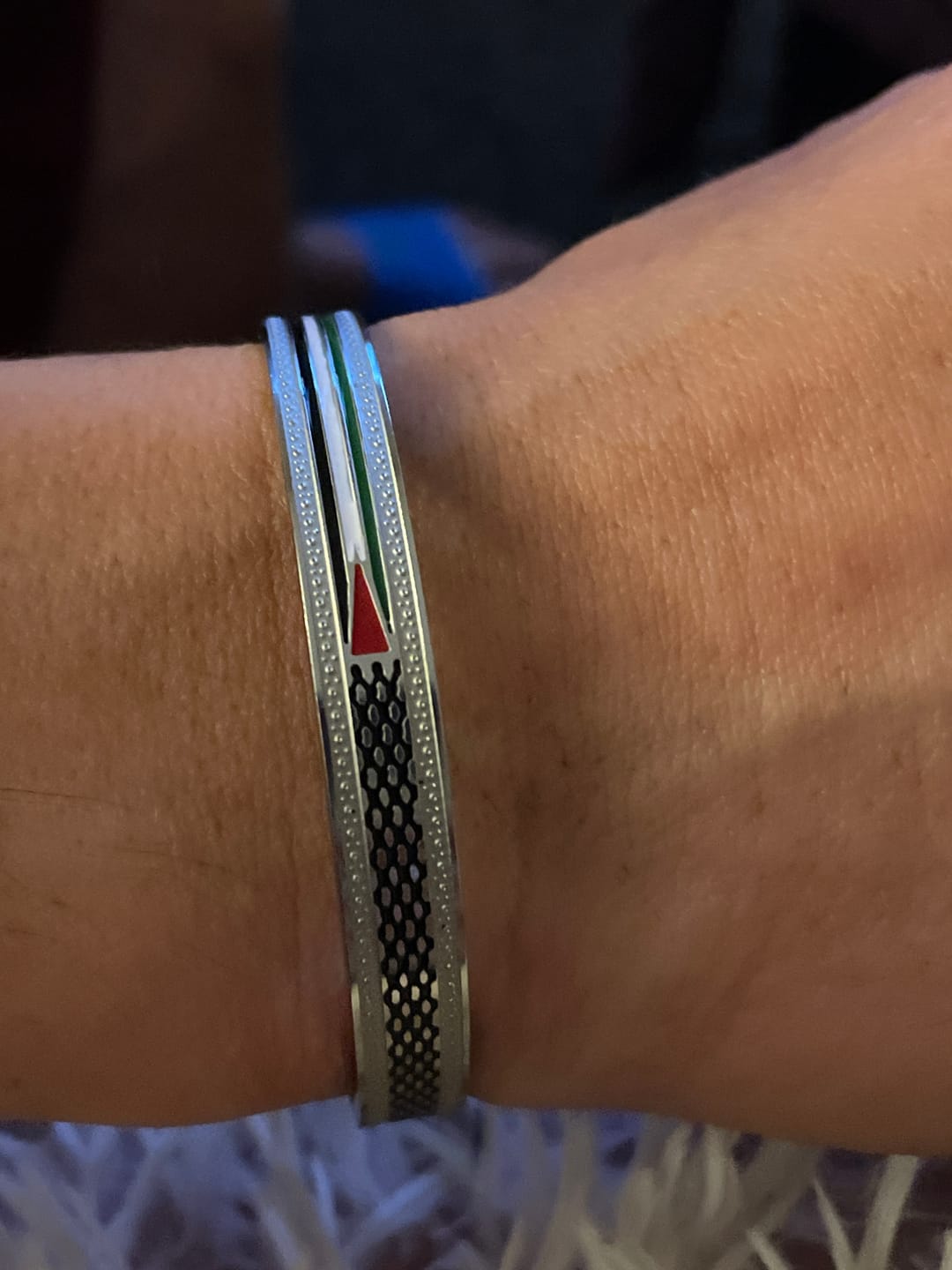 Customer photo review of Palestine Heritage Cuff