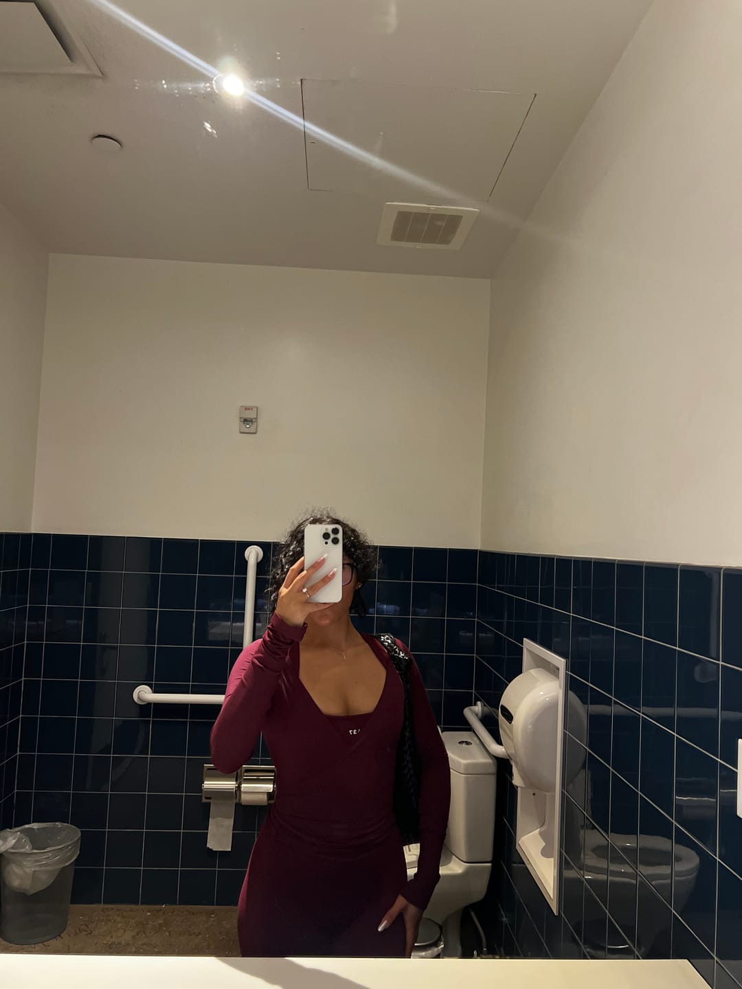 Customer photo review of The Ballet Wrap / Black-Cherry