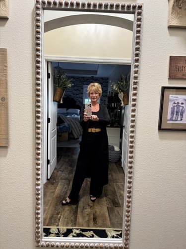 Customer photo review of Brigitte Brianna Square Top Tank