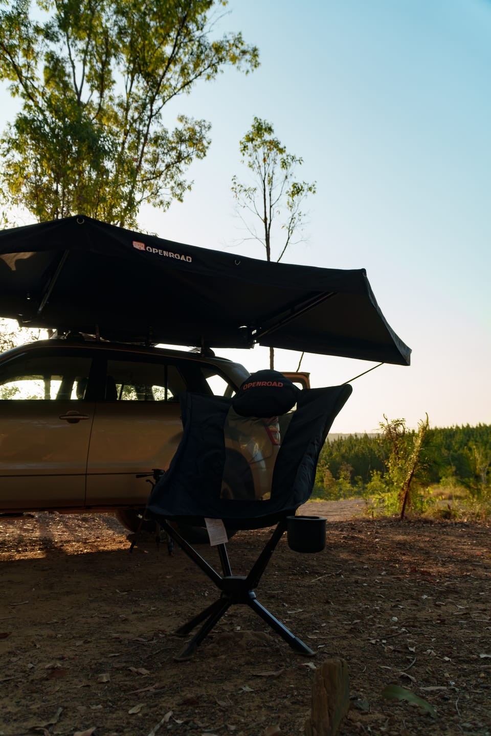 Customer photo review of Openroad Ergonomic Camping Chair