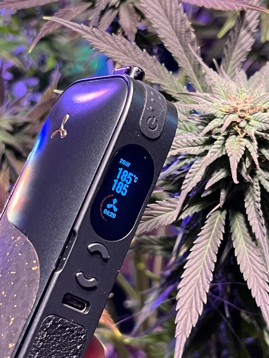 Customer photo review of LEGACY PRO 2 | Herb & Wax Dual Use Vaporizer - Hybrid Heating, Replaceable Battery, Compact Design