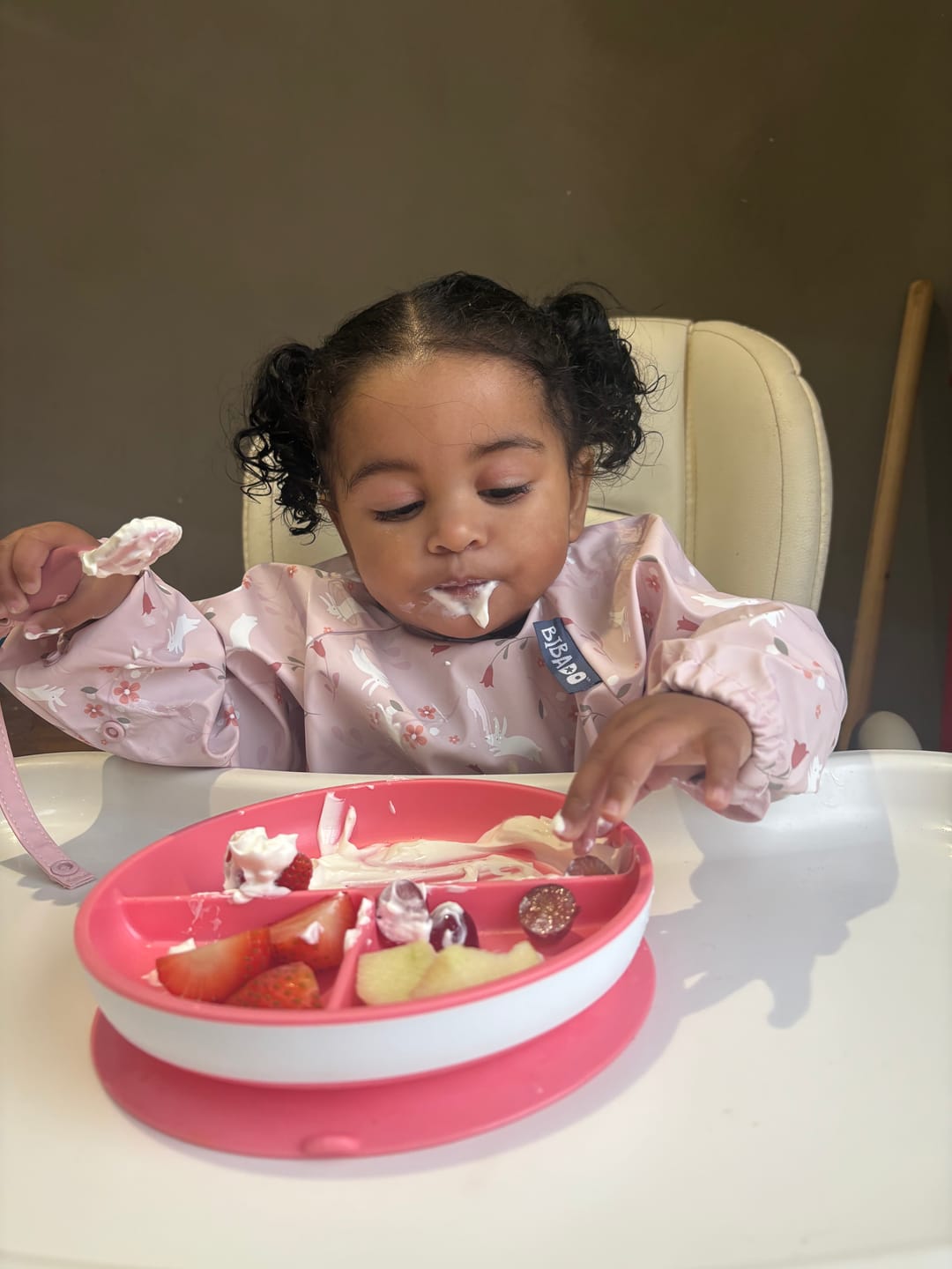 Customer photo review of NEW Attachable Weaning Cutlery