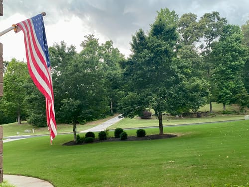 Customer photo review of 3' x 5' American Flag
