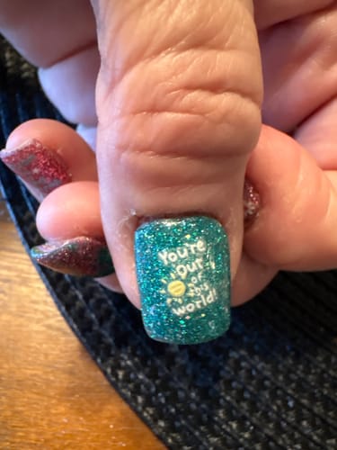 Customer photo review of Glowdip Allt-i-ett Manikyrset