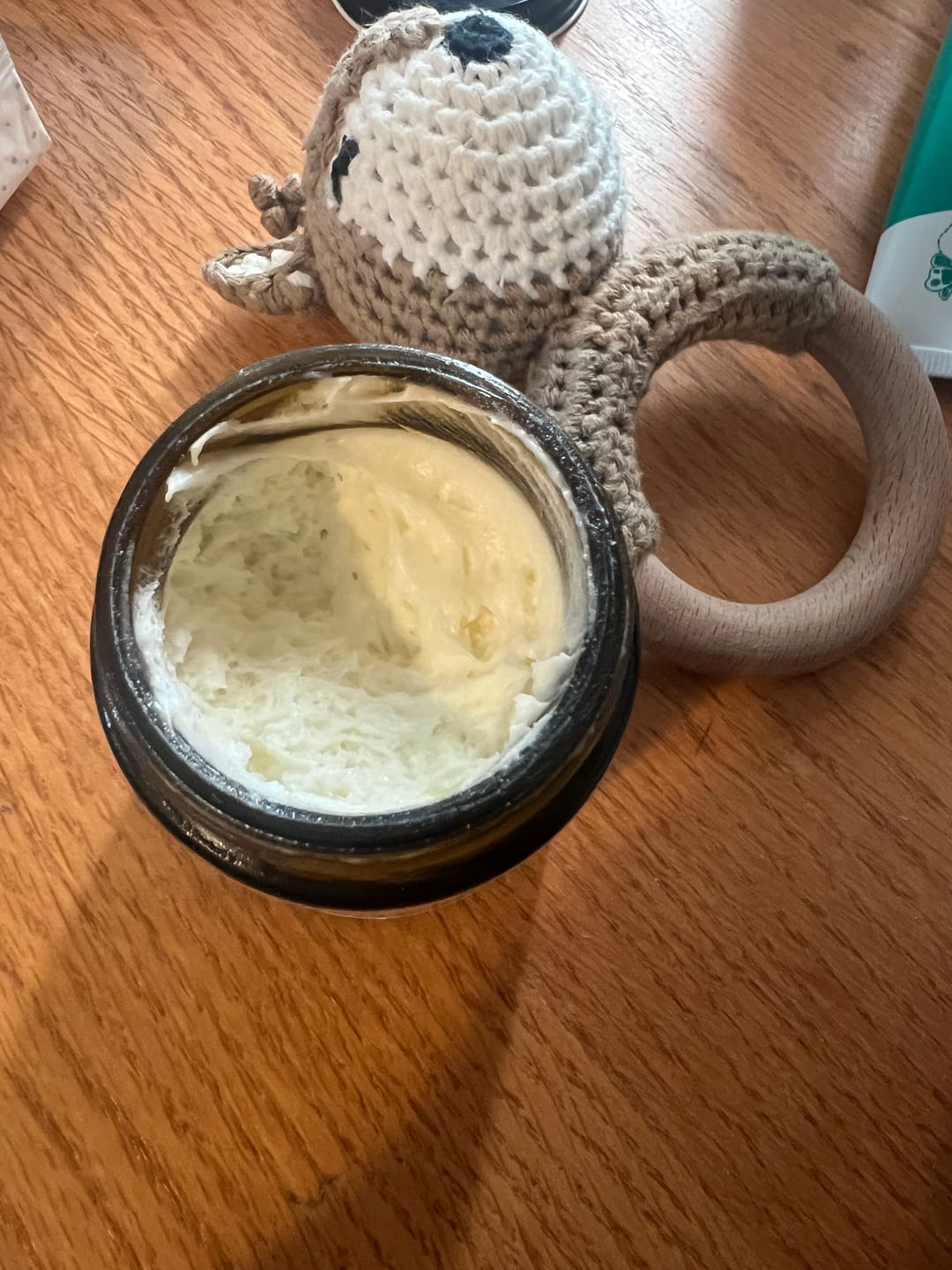 Customer photo review of Traditional Whipped Tallow Balm - 4oz Glass Jar