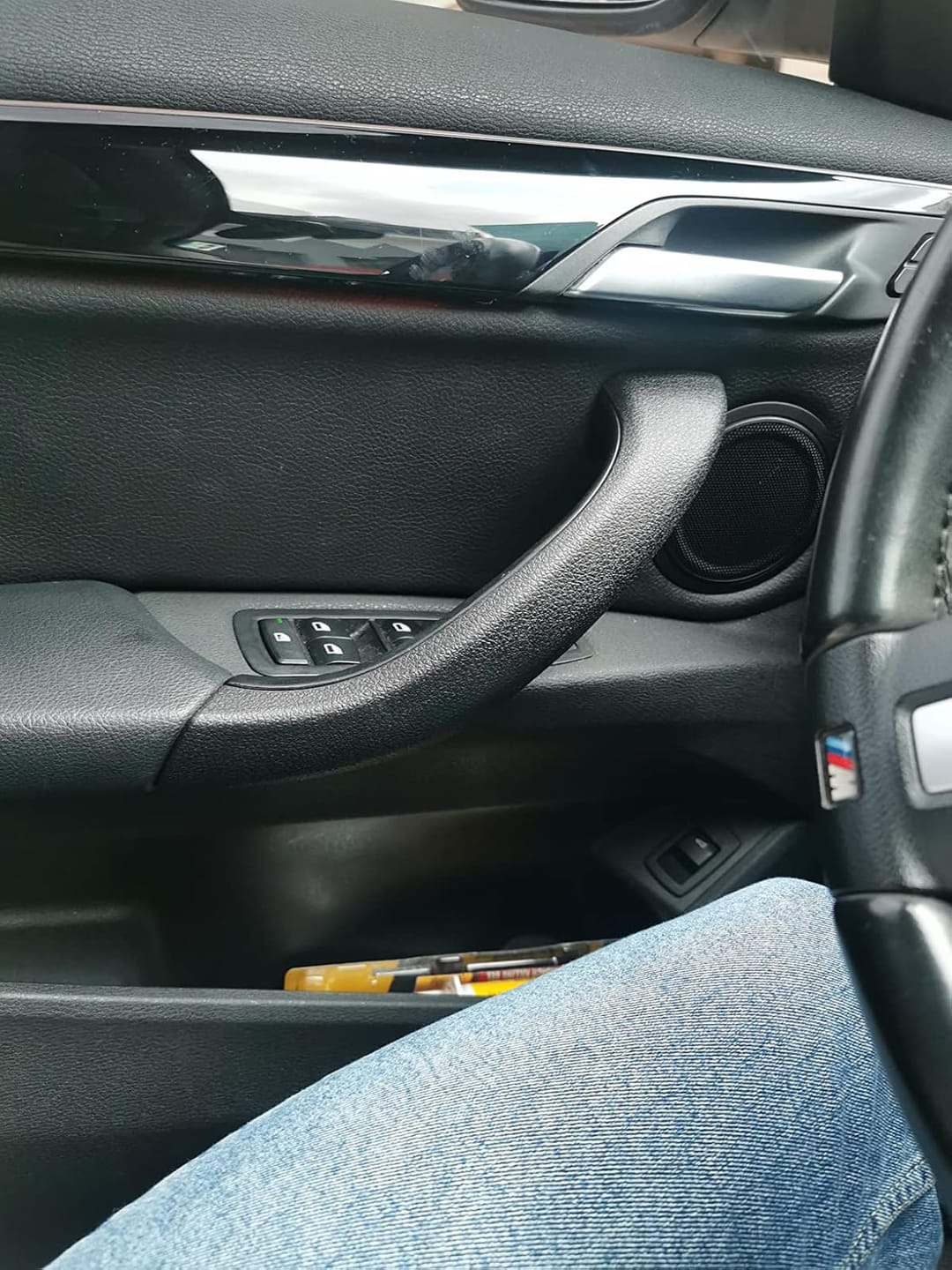 Customer photo review of Interior Door Handle Cover for BMW X1 F48 & X2 F39 (2016–2023)