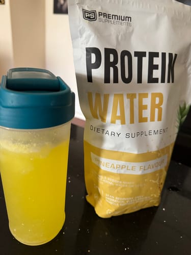 Customer photo review of Protein Water