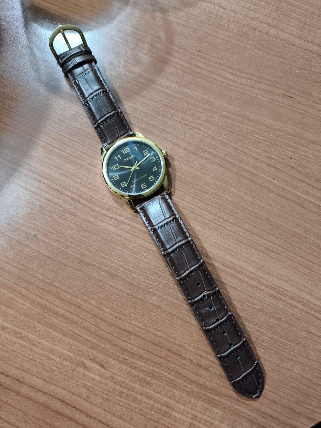 Customer photo review of Reloj Casio Análogo MTP-V001GL-1BUDF Negro Correa de Cuero