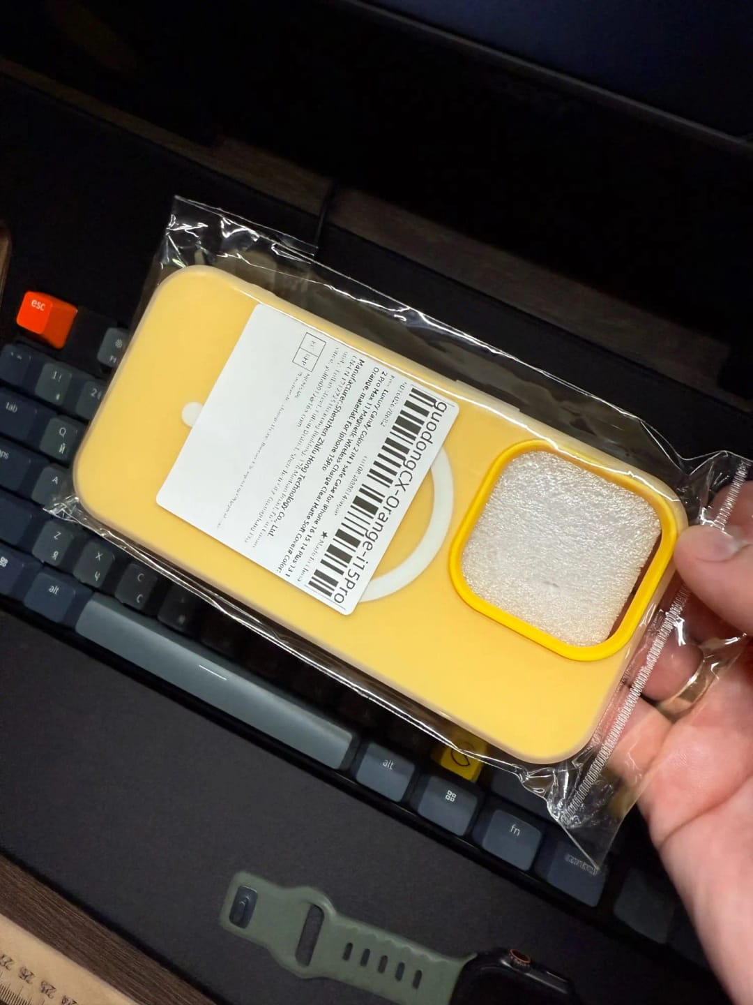Customer photo review of LuxuryKase Magnetic Silicone Candy Case | Mag-Safe Compatible | Slim Protective Case | Lightweight & Flexible | Wireless Charging | Soft Matte Finish For iPhone