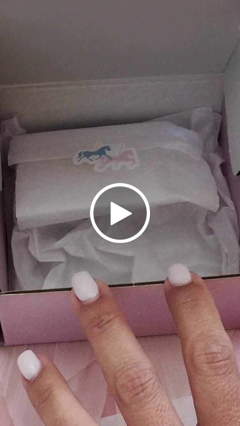 Customer video review of Mini Leader of the Club Earrings