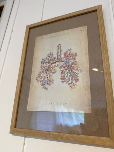 Customer photo review of Lung with flowers