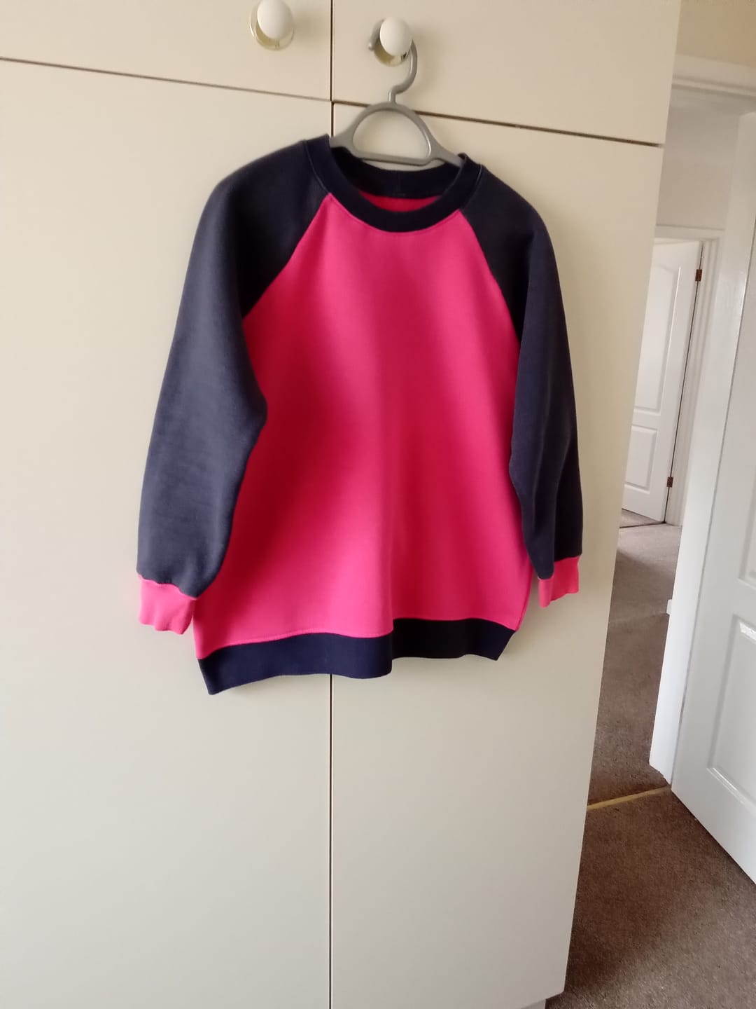 Customer photo review of Plain Sweatshirt Fabric
