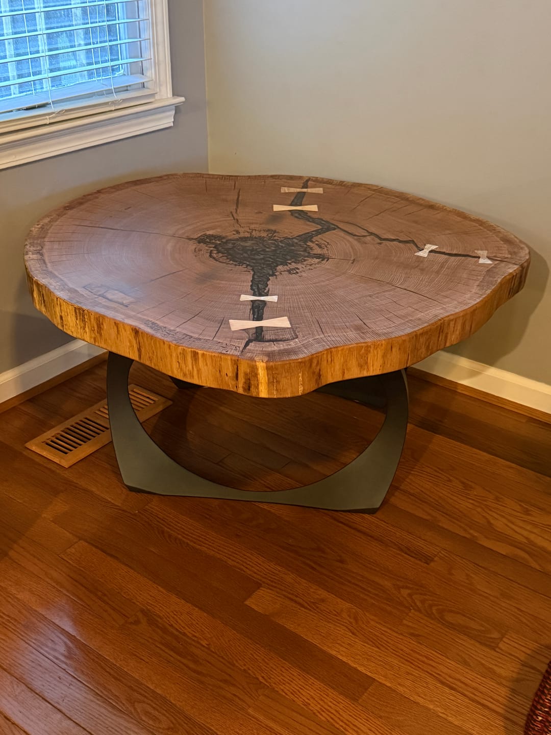 Customer photo review of Coffee Table Legs 212 Cleo 16" H Modern DIY Furniture