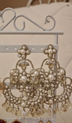 Customer photo review of Orecchini Duchessa ghiaccio