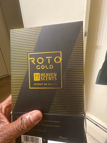 Customer photo review of Roto Gold Perfume 100ml Extrait De Parfum, By Heaven Scents