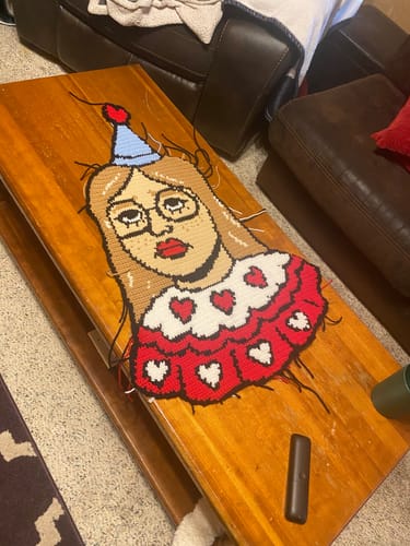 Customer photo review of Clown couple