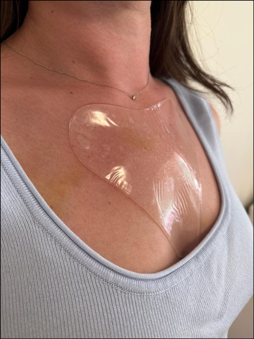 Customer photo review of Silicone Chest Patch