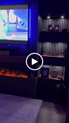 Customer video review of Premium Acoustic Slatted Wall Panel (Multiple Colours)