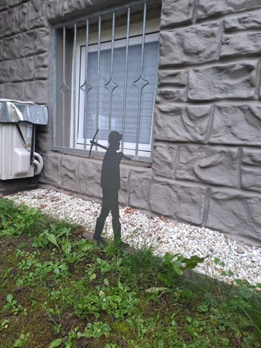 Customer photo review of Gartenstecker Bergmann "Kumpel"