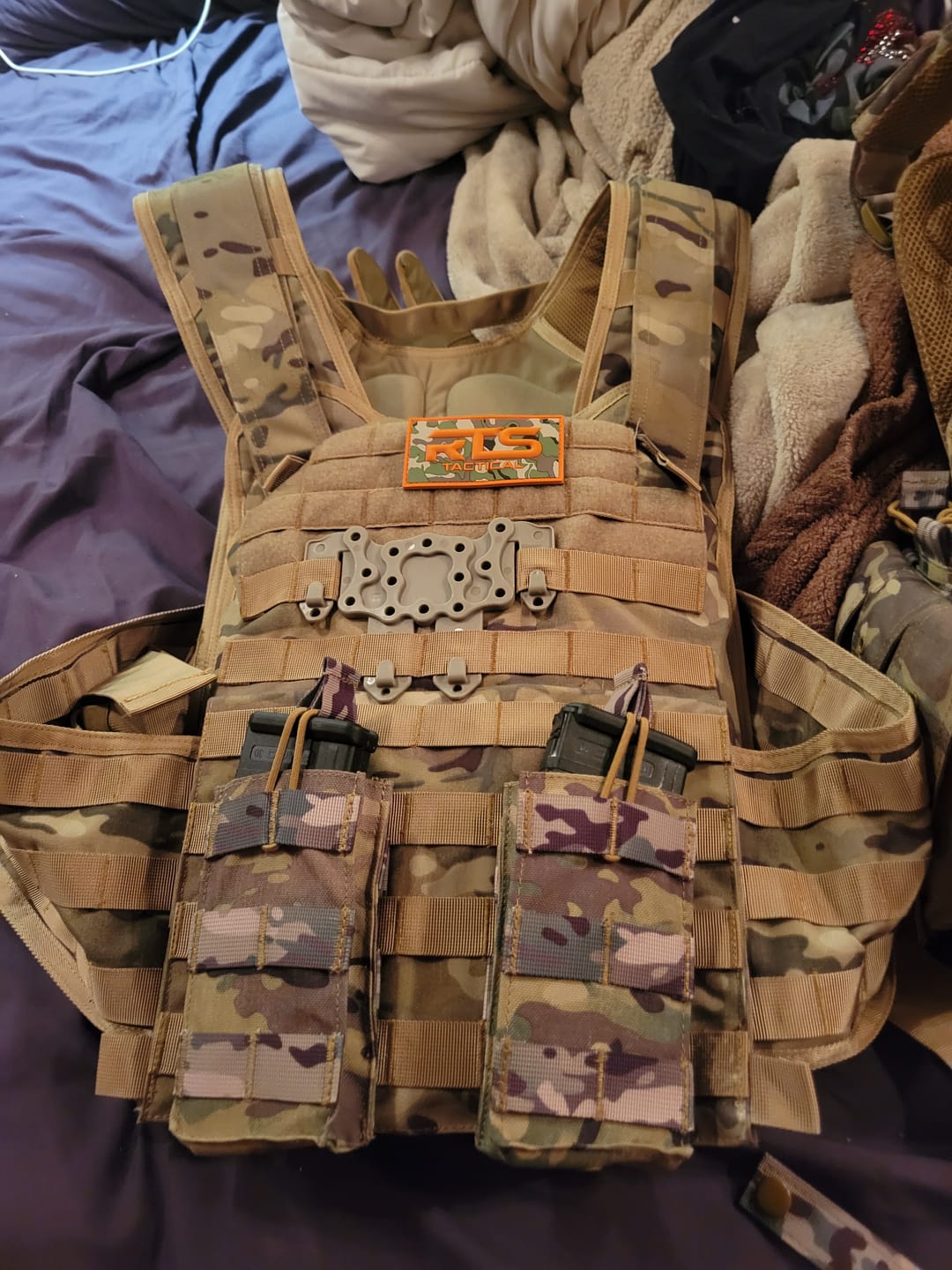 Customer photo review of RTS Tactical Level IV Ceramic Premium Active Shooter Kit