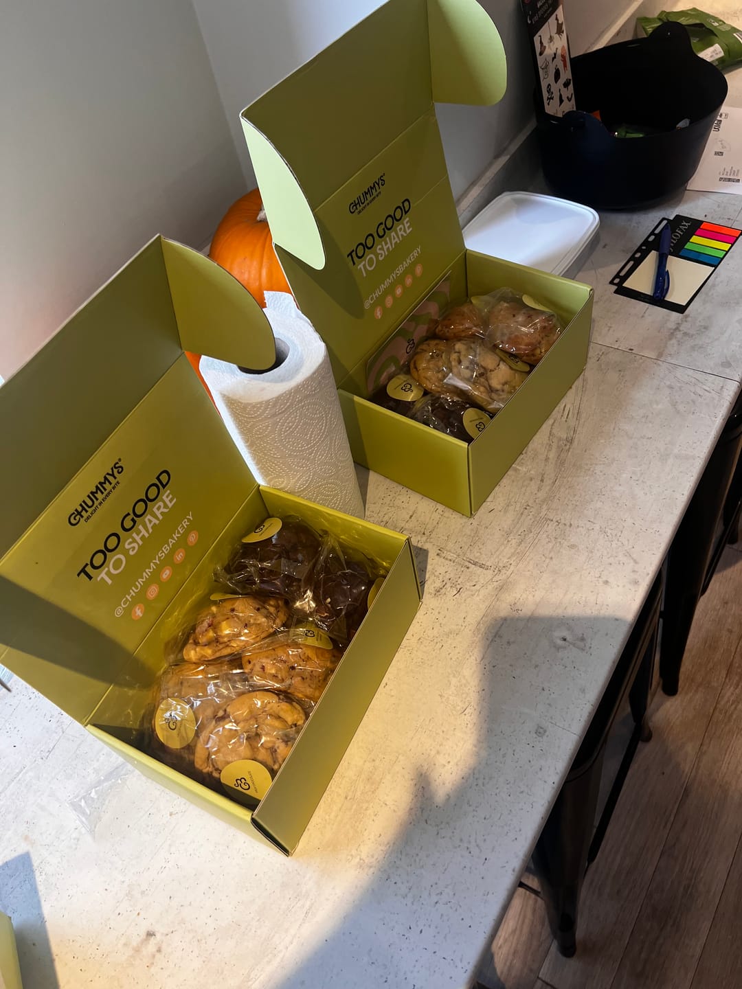 Customer photo review of Cookie Delivery Box - Chunky Cookies Delivered To Your Door