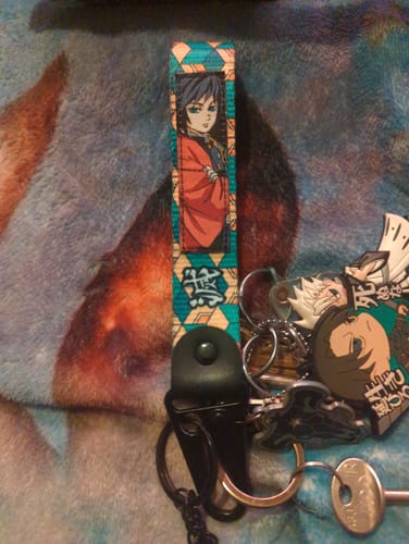 Customer photo review of Giyu Keystrap Bundle (Demon Slayer)