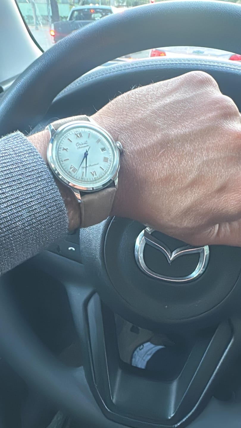 Customer photo review of Reloj Orient RA-AC0027S Bambino 40.5mm Automático [75th Edición Limitada]