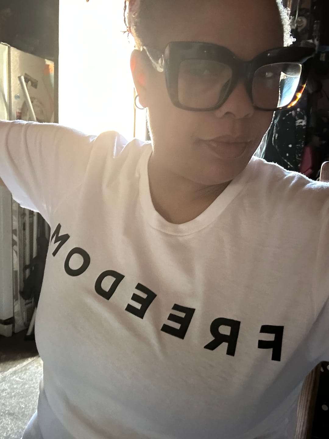 Customer photo review of Freedom CK T-Shirt