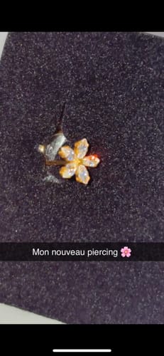Customer photo review of Piercing Marguerite
