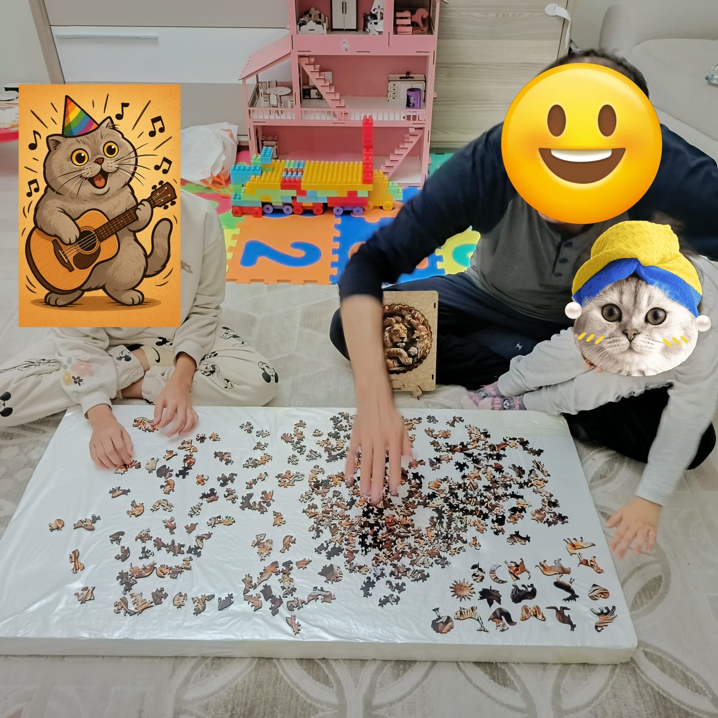 Customer photo review of Aslan V2 - Ahşap Puzzle
