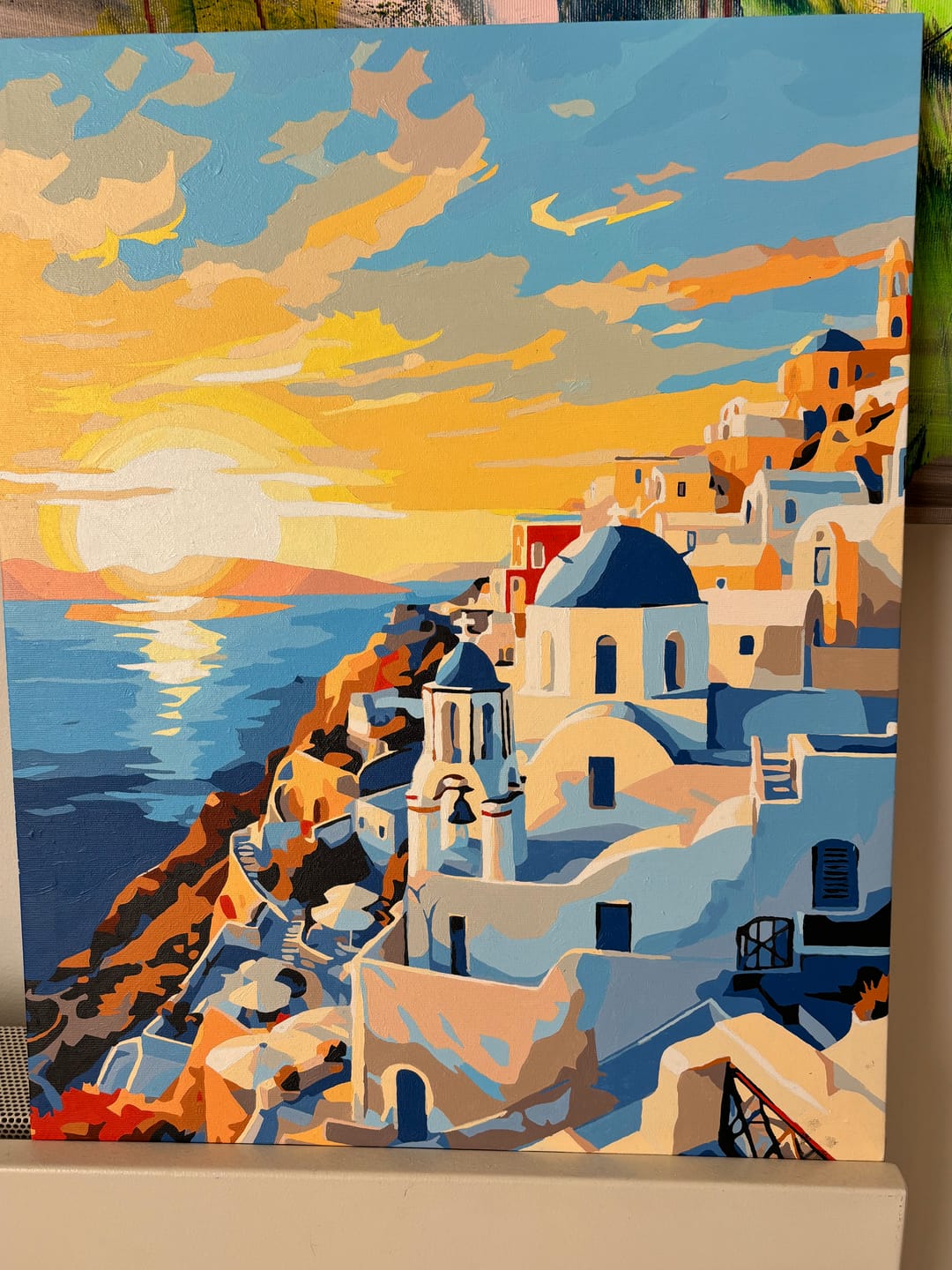 Customer photo review of Santorini Sunsets
