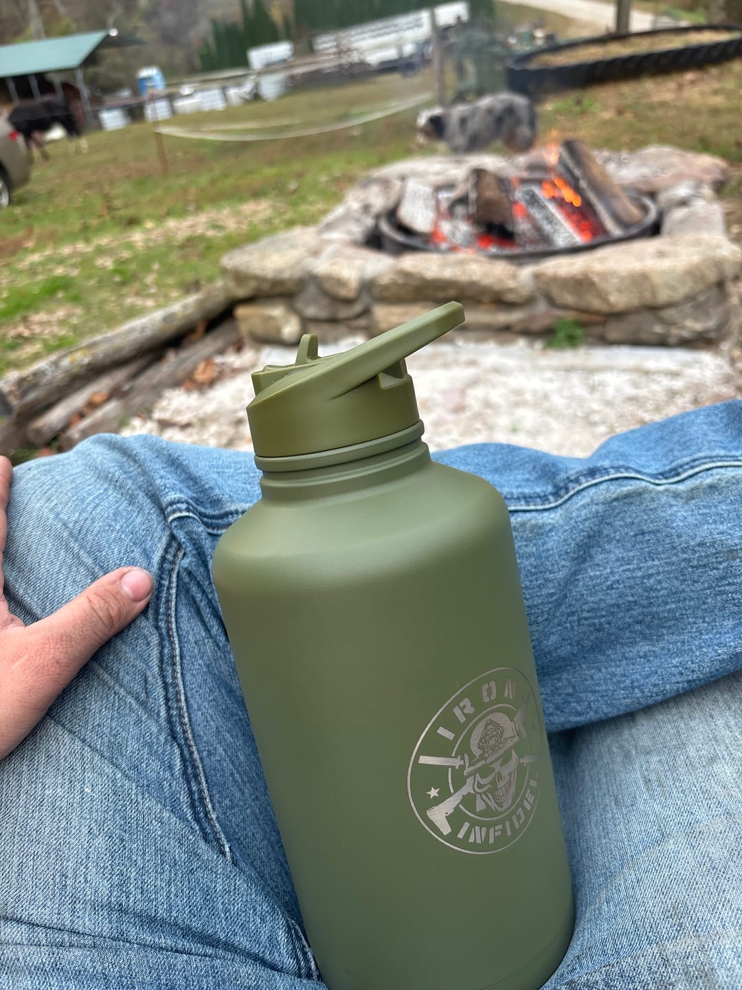 Customer photo review of Straw Lid 32oz & 64oz