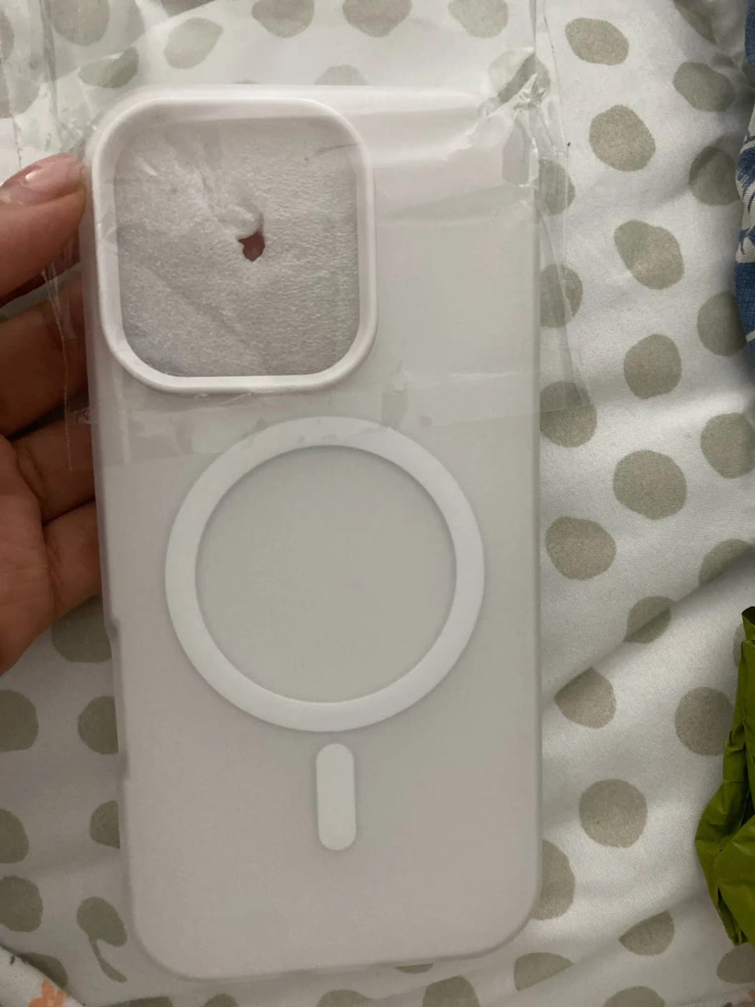 Customer photo review of LuxuryKase Magnetic Silicone Candy Case | Mag-Safe Compatible | Slim Protective Case | Lightweight & Flexible | Wireless Charging | Soft Matte Finish For iPhone