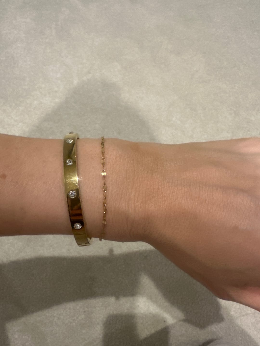 Customer photo review of Eternity Bangle Classic