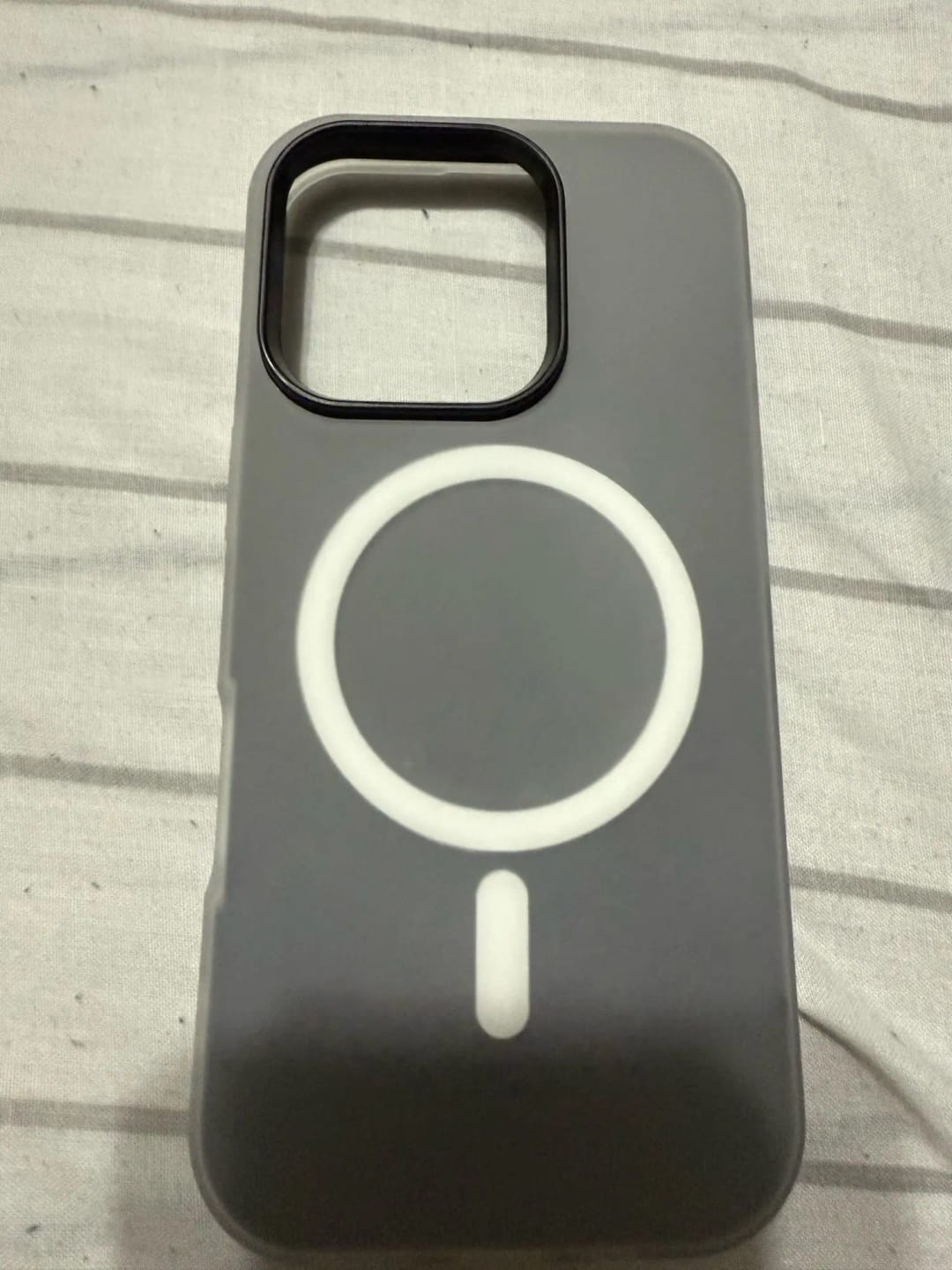 Customer photo review of LuxuryKase Magnetic Silicone Candy Case | Mag-Safe Compatible | Slim Protective Case | Lightweight & Flexible | Wireless Charging | Soft Matte Finish For iPhone