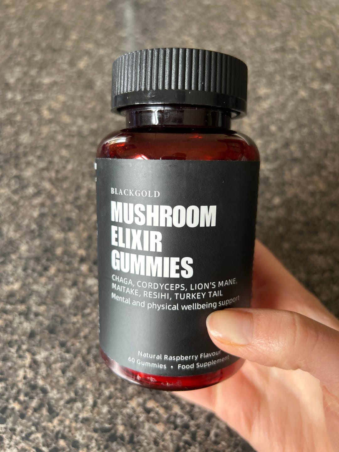 Customer photo review of 🎁 [BUY 1 GET 1] Mushroom Elixir Gummies - Limited Time Only (100% off)