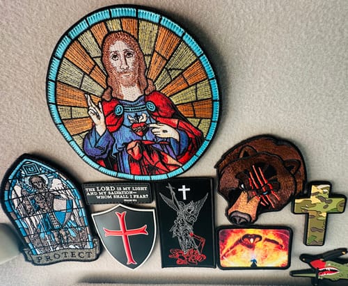 Customer photo review of SAINT MICHAEL Patch