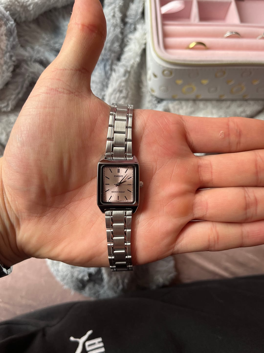 Customer photo review of Reloj Casio Tank Análogo LTP-V007D-4EUDF Acero