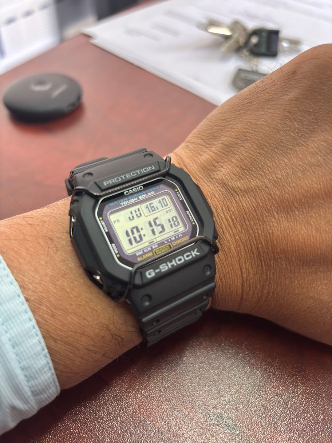Customer photo review of Reloj Casio G-Shock Vintage G-5600UE-1 Tough Solar