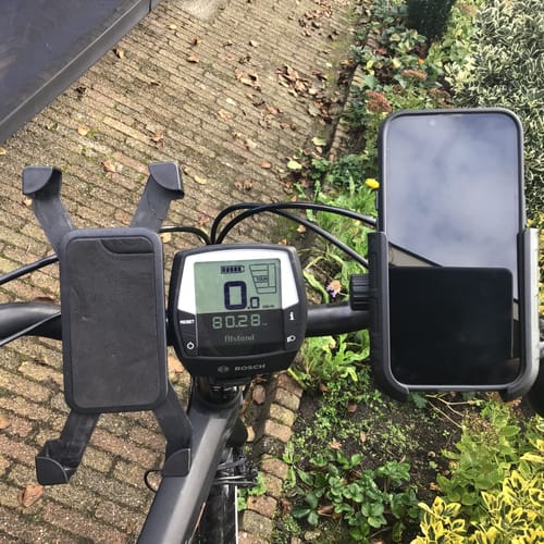 Customer photo review of WEGMAN™ Telefoonhouder Fiets