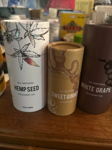 Customer photo review of Hemp Seed Recovery Oil
