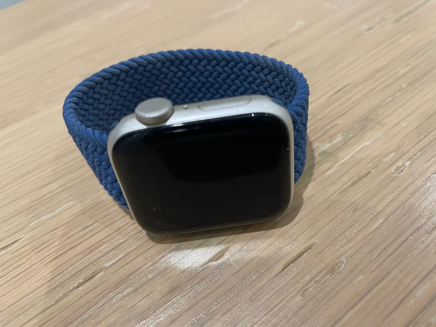Customer photo review of Nylon Braided Solo Loop Band for Apple Watch