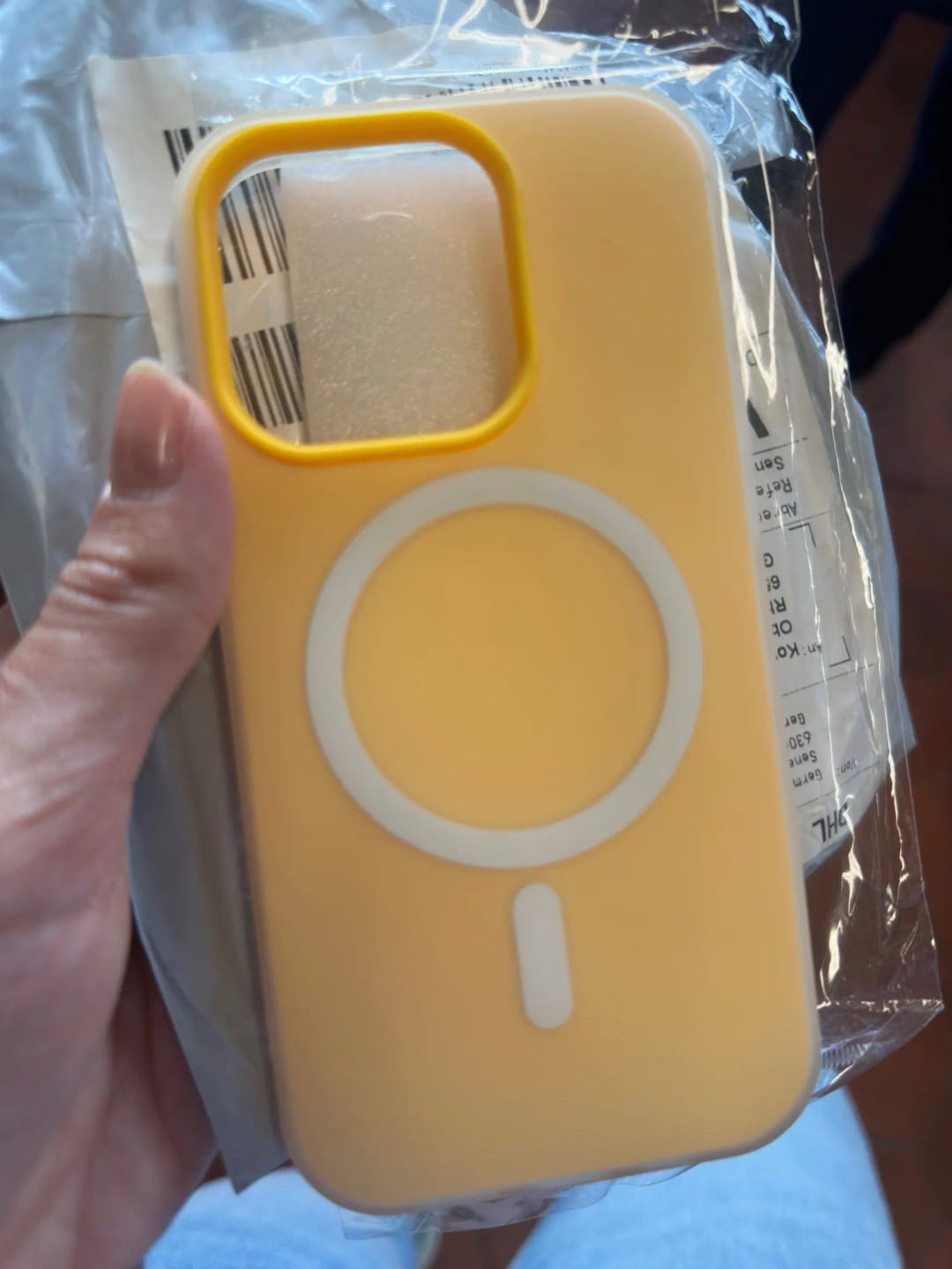 Customer photo review of LuxuryKase Magnetic Silicone Candy Case | Mag-Safe Compatible | Slim Protective Case | Lightweight & Flexible | Wireless Charging | Soft Matte Finish For iPhone