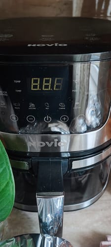Customer photo review of Air Fryer Novio Grill & Fry